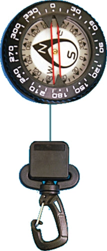 Compass with Retractor and Gate Clip