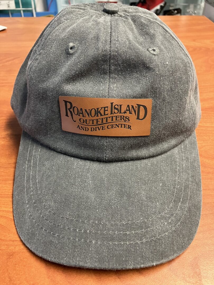 Ball Cap with Leather Patch Logo