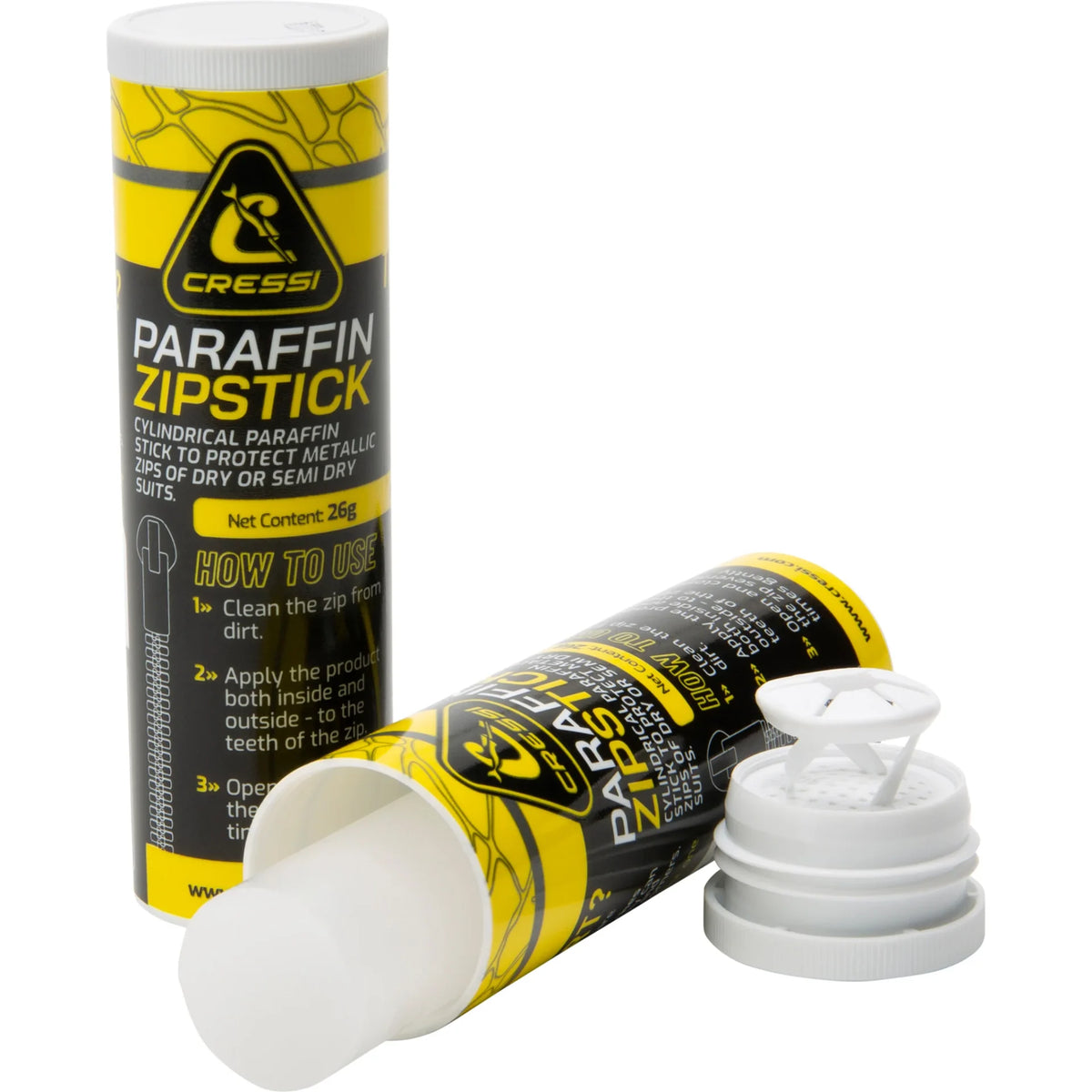 Paraffin Zipstick for Stuck Zippers