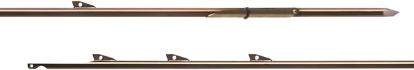 Cressi Hydra 7.5mm Shaft w/3 fins and bottom flopper