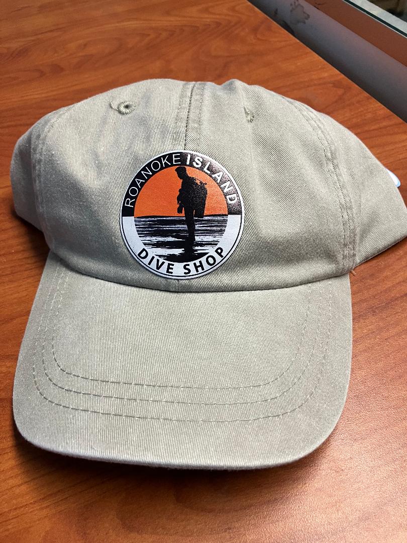 Ball Cap with Circle Diver Logo