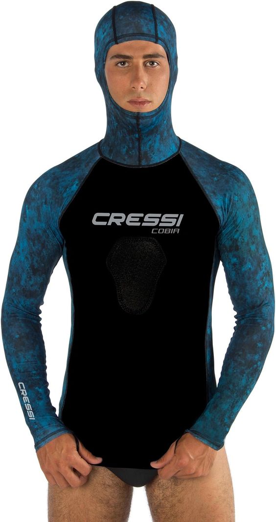 Rashguard Cressi Cobia Hooded
