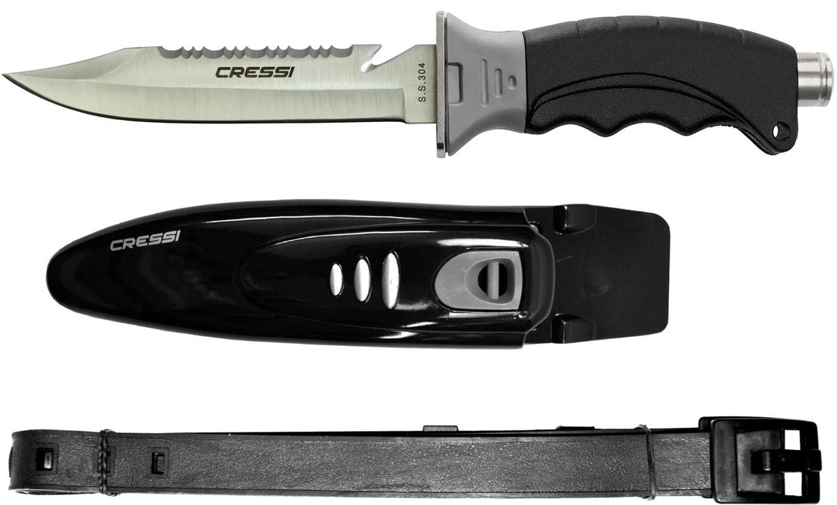 Cressi Borg Pointed Tip Knife