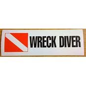 Wreck Dive Sticker